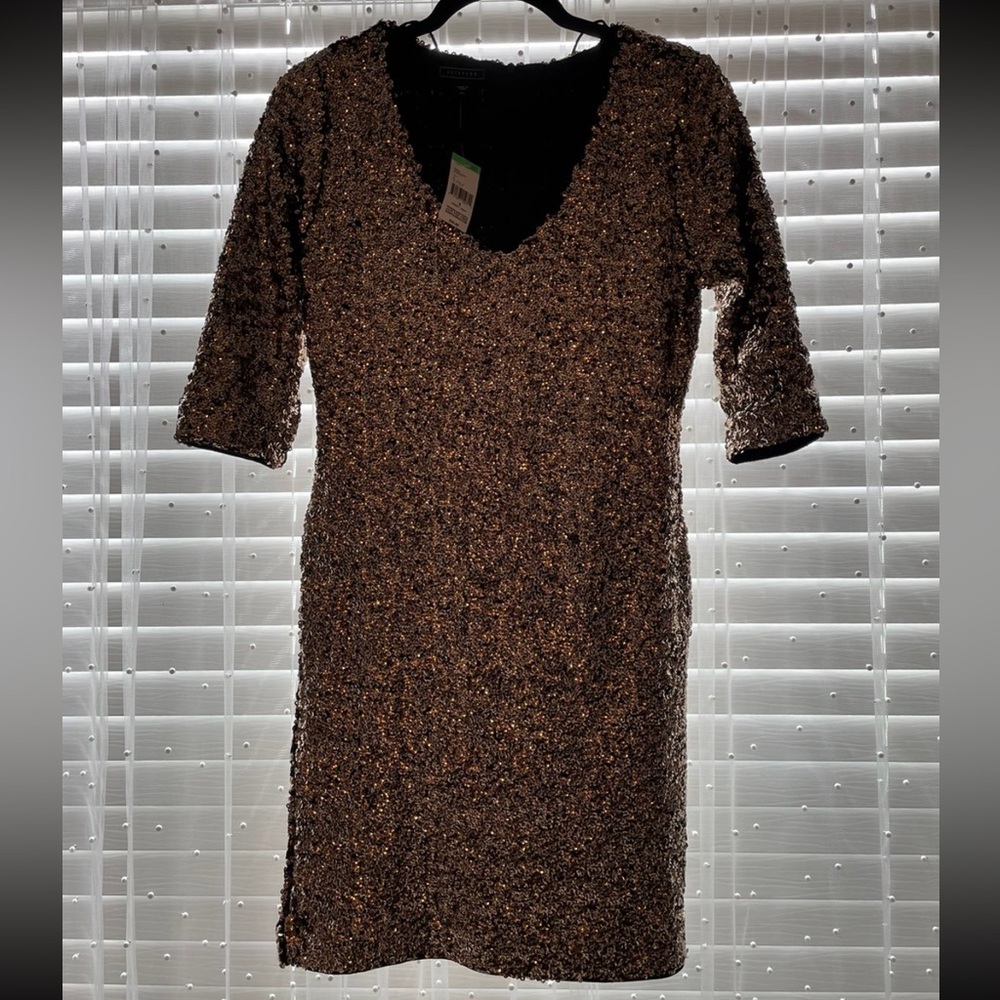 Elegant Gold Dress